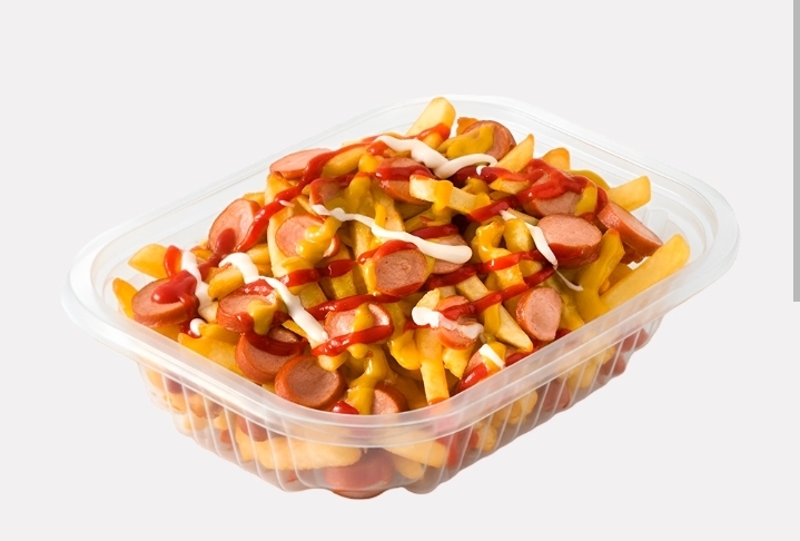 Bandeja de Salchipapas
