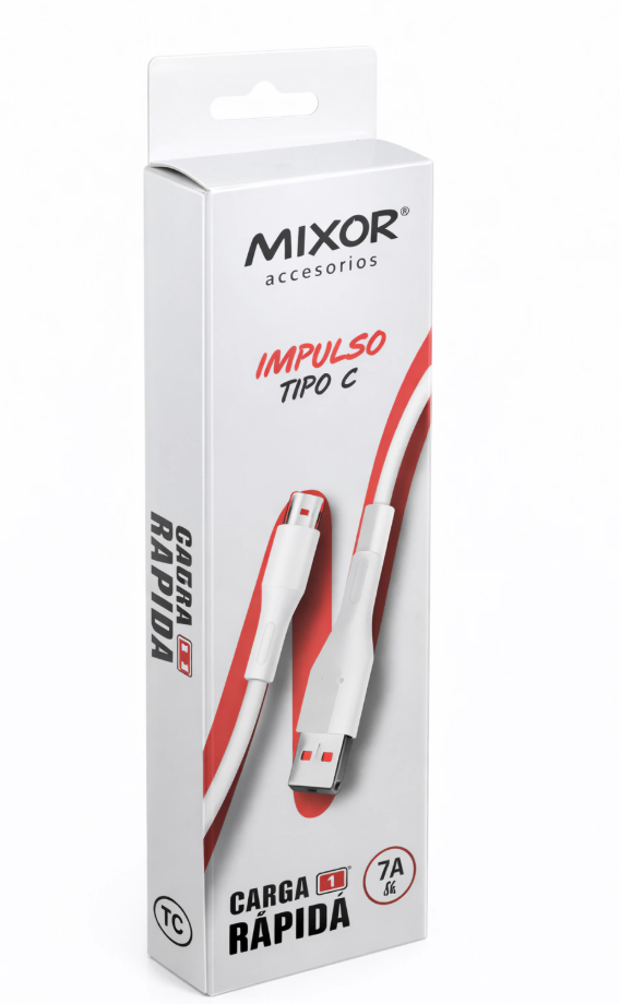 CABLE USB A TIPO C - IMPULSO - CARGA RAPIDA