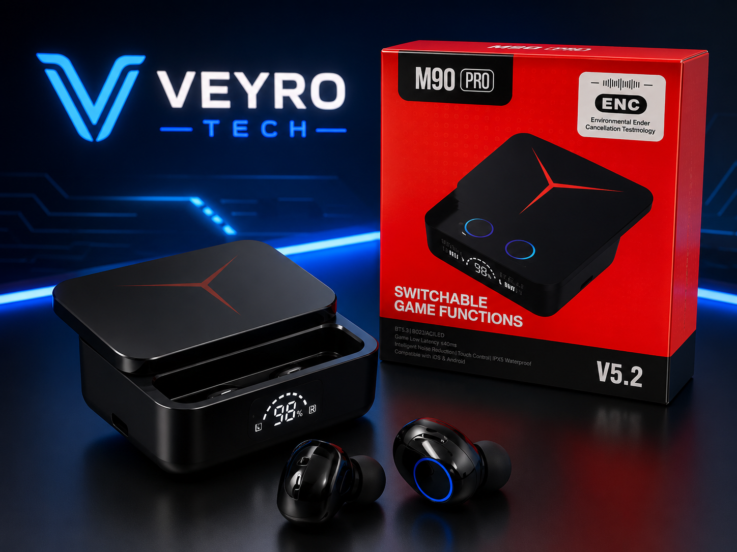 AURICULARES M90 PRO ENC