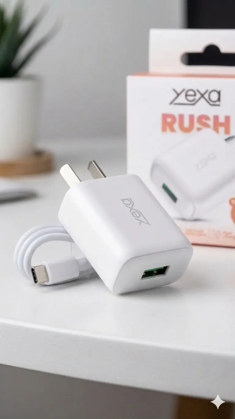 CARGADOR RUSH CARGA RAPIDA USB 